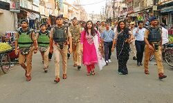 DM-SSP ने आलाधिकारियों के साथ किया फ्लैग मार्च- कराया सुरक्षा का एहसास DM-SSP ने आलाधिकारियों के साथ किया फ्लैग मार्च- कराया सुरक्षा का एहसास