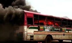 अग्निपथ योजना के विरोध में चार बसों हुयीं तोड़फोड़ की शिकार