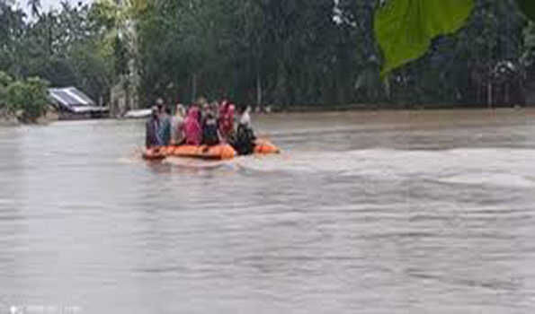 बाढ़ से मरने वालों की संख्या 54 हुई- 2930 गांव जलमग्न
