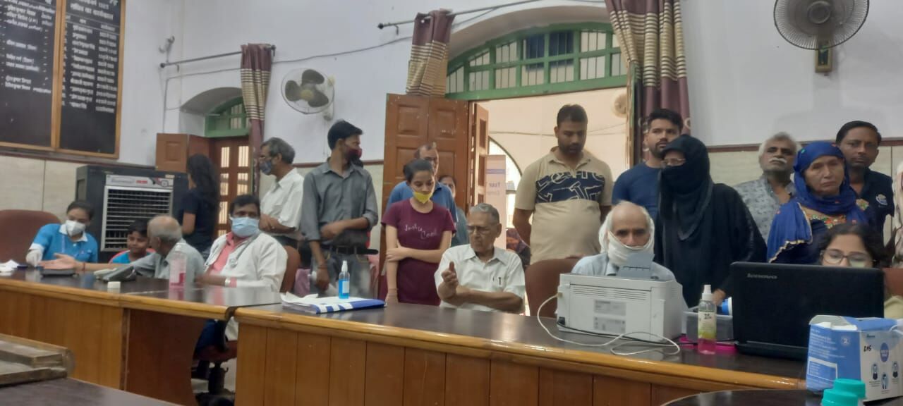 हेल्थ चेकअप कैंप का उठाया लाभ- 125 ने कराई जांच हेल्थ चेकअप कैंप का उठाया लाभ- 125 ने कराई जांच