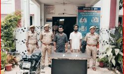 बाइक चोरी कर चल दिये शान से-रास्ते में पुलिस ने किया यह हाल