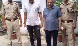 एसएसपी के शिकंजे में फंसे दो भूमाफिया- कार्रवाई कर भेजे कारागार