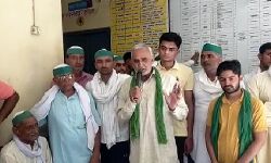 भाकियू ने घेरी कलेक्ट्रेट व तहसील, ट्रैक्टर घुसानेे को लेकर हुई नोकझोंक