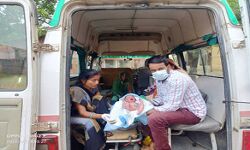 एंबुलेंस में गूंजी बच्ची की किलकारी- जच्चा बच्चा सुरक्षित