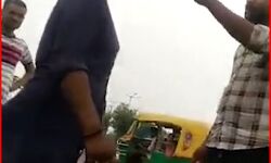 शराब पीने को लेकर विवाद- महिला का युवक पर ब्लेड से हमला