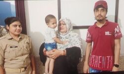 पुलिस ने बच्चे के लापता होने से परेशान परिवार की ऐसे लौटाई खुशियां