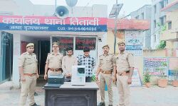 योजनाबद्ध तरीके से की गई थी पैथोलॉजी लैब में चोरी- दो अरेस्ट