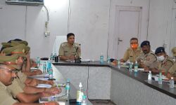 मीटिंग में SP ने दिये सख्त निर्देश- जीरो टॉलरेंस नीति के तहत करें काम
