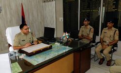 चार्ज संभालते ही नवागत SSP ने समीक्षा कर अफसरों को दिए निर्देश