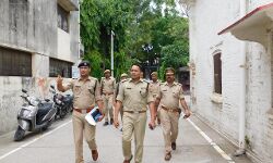 SSP ने पुलिस दफ्तर का निरीक्षण कर जांची व्यवस्थाएं- दिए निर्देश