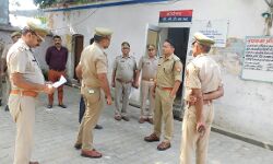 SSP को औचक निरीक्षण पर आया देख पुलिस की अटकी सांसे