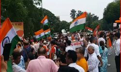 कन्हैया एवं उमेश की हत्या के विरोध में राजधानी में निकल रहा ऐसा मार्च