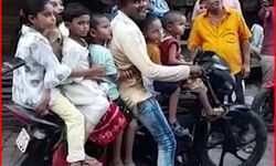 बाइक की बनाई कार हो लिए इतने सवार- अब कटा इतने का चालान बाइक की बनाई कार हो लिए इतने सवार- अब कटा इतने का चालान