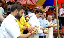 गंगा पूजा के साथ कांवड़ मेला शुरू, DM-SSP ने की यह कामना गंगा पूजा के साथ कांवड़ मेला शुरू, DM-SSP ने की यह कामना