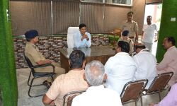 SP ने आगन्तुक कक्ष व पुलिस चौकी का फीता काटकर किया शुभारंभ