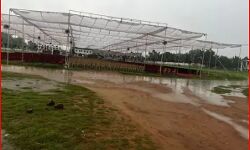 RLD की जनसभा पर बारिश ने फेर दिया पानी- करनी पडी स्थगित RLD की जनसभा पर बारिश ने फेर दिया पानी- करनी पडी स्थगित