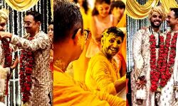 दो पुरूषों ने की आपस में शादी- हल्दी से लेकर निभाई सारी रश्में दो पुरूषों ने की आपस में शादी- हल्दी से लेकर निभाई सारी रश्में