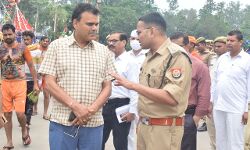 DM-SSP ने चेक की व्यवस्था, चौकन्ना रहने के दिये निर्देश DM-SSP ने चेक की व्यवस्था, चौकन्ना रहने के दिये निर्देश