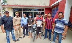 आधा दर्जन से अधिक घटनाओं को दिया अंजाम- मुठभेड़ में लंगड़े कर गिरफ्तार