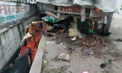 उल्टे दौडे ट्रक ने कई वाहनों को रौंदा- दो की मौत, कई घायल