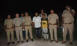 मुठभेड़ में गौकश हुआ लंगड़ा-पुलिस ने बचाई गाय की जान