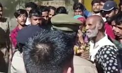 बिजली गुल होते ही गायब हो गई मजार- अब इलाका पुलिस छावनी में तब्दील