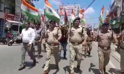 तिरंगा रैली निकालकर किया घर-घर तिरंगे का आह्वान