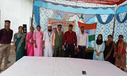 स्कूल में हर्षोल्लास के साथ मनाया गया आजादी का अमृत महोत्सव स्कूल में हर्षोल्लास के साथ मनाया गया आजादी का अमृत महोत्सव