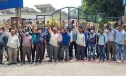 CBRI के कर्मचारियों ने प्रदर्शन कर हंगामा काटा, रही अफरा-तफरी