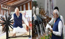 खादी ग्रामोद्योग में बने उत्पाद ही त्योहारों में उपहार में दें - मोदी खादी ग्रामोद्योग में बने उत्पाद ही त्योहारों में उपहार में दें - मोदी