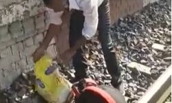 रेलवे ट्रैक पर ट्रेन के नीचे गिरा व्यक्ति ऐसे मौत को दे आया मात