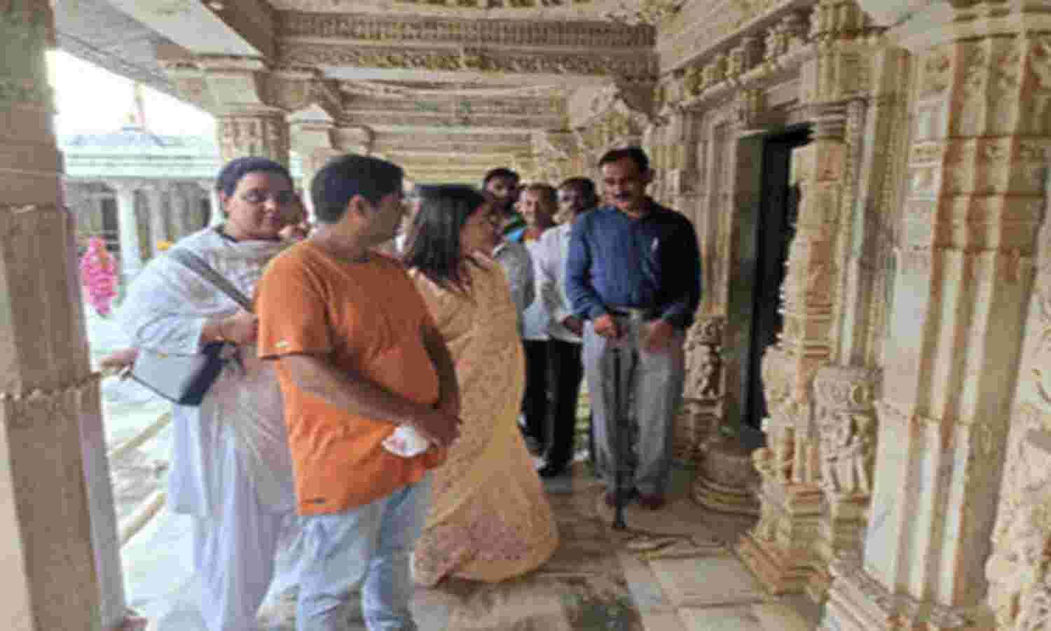 देलवाड़ा जैन मंदिर की शिल्पकला मुझे जीवन भर प्रेरित करेगी: लेखी