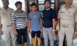 अपनी भाभी के साथ मारपीट करने वालों को कोतवाली पुलिस ने दिखाई हवालात