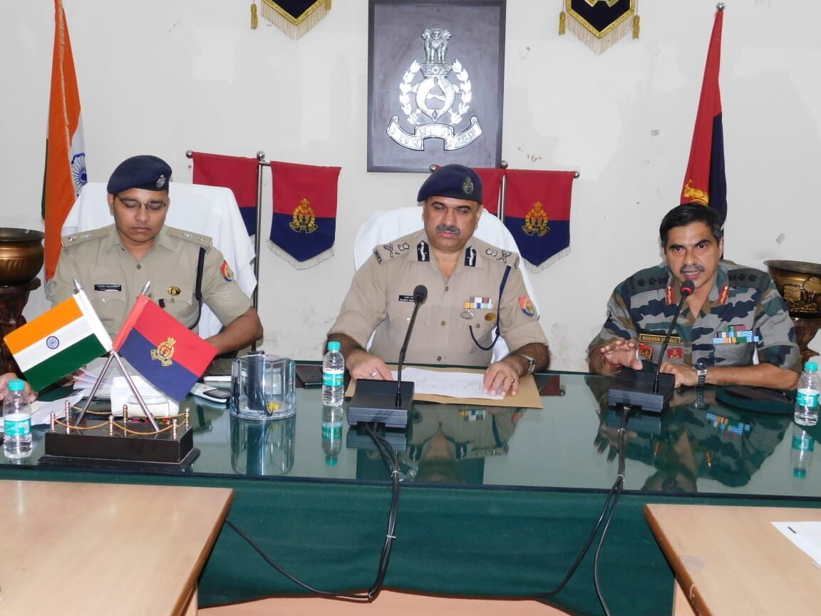 एडीजी और एसएसपी ने अग्निवीर सेना भर्ती की तैयारियों का लिया जायजा