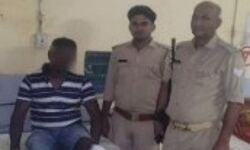 8 साल से फरार चल रहा 50 हजारी इनामी मुठभेड़ में हुआ घायल