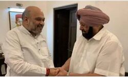 कांग्रेस का हाथ छोड़ने वाले कैप्टन भी शाह की शरण में कांग्रेस का हाथ छोड़ने वाले कैप्टन भी शाह की शरण में