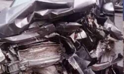 हाईवे पर आपस में टकराई तेज रफ्तार 4 गाड़ियां- चली गई सिपाही की जान