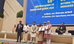 UP की ओर से मंत्री सुरेश कुमार खन्ना ने प्राप्त किया पुरस्कार