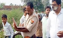 बस के साथ आमने सामने की भिड़ंत में बाइक सवार दो युवकों की मौत