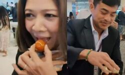 एयरपोर्ट पर चेकिंग के वक्त निकला डिब्बा-बोला यूजर्स वाह क्या सजा दी है