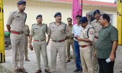 एडीजी राजीव ने दशहरा पर्व पर रावण दहन स्थल का निरीक्षण कर लिया जायजा