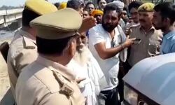 रोकी ट्रैक्टर ट्रालियां तो किसानों ने कर दिया हाईवे जाम-काटा हंगामा