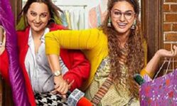 डबल एक्स एल ने सोनाक्षी व हुमा को किया डबल