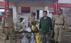 अवैध पटाखा कारखाना बरामद- एक गिरफ्तार, मिला पटाखों का जखीरा