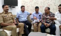 बर्तन कारोबारी के यहां जीएसटी का छापा- व्यापारियों ने काटा बवाल