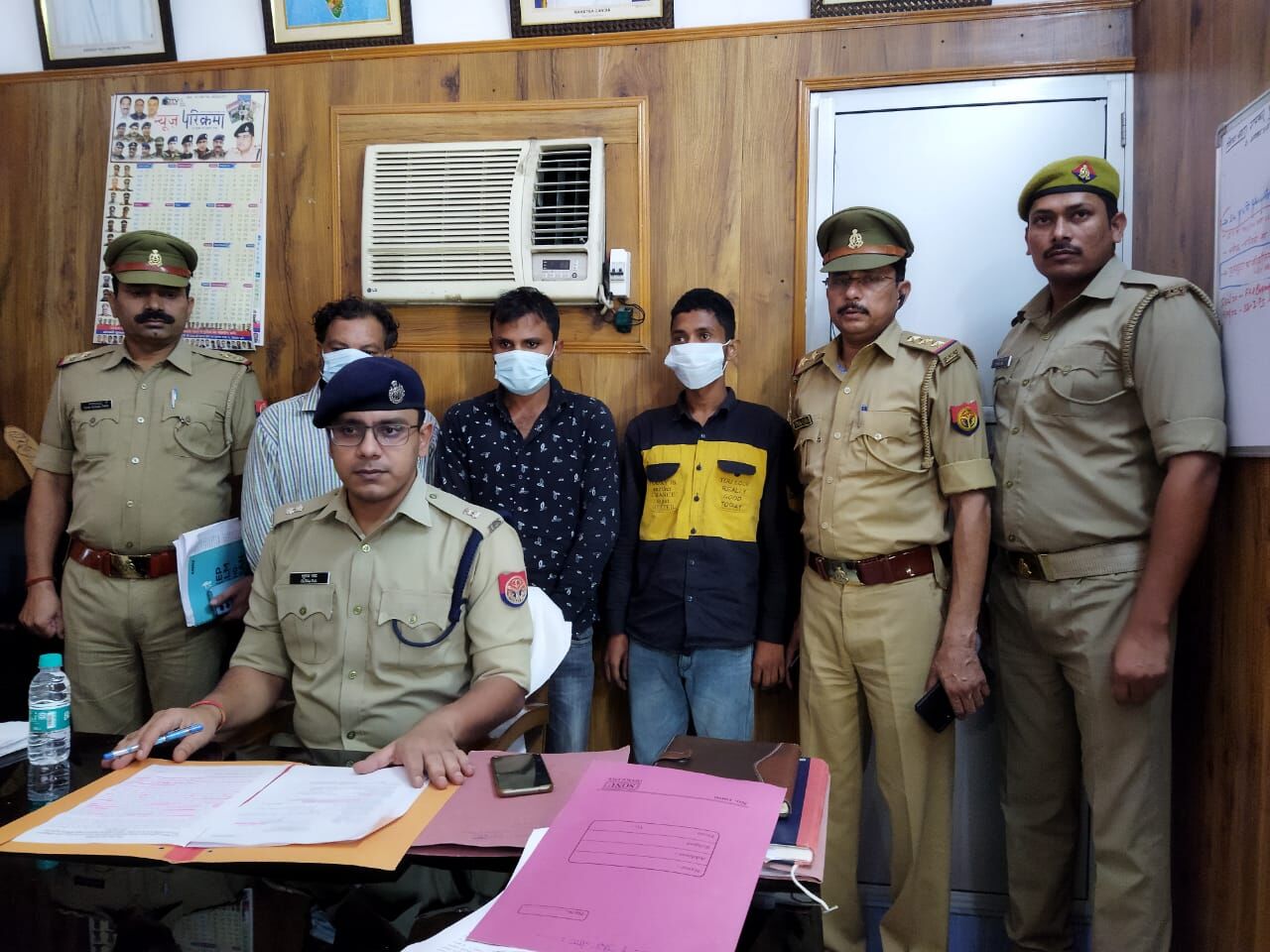 सर्राफा की दुकान में चोरी का पुलिस ने किया पर्दाफाश- माल बरामद