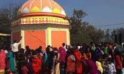 शिव मंदिर में प्रतिमा तोड़ने के विरोध में ग्रामीणों ने किया थाने का...