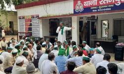 प्लॉट को लेकर झगड-युवा भाकियू जिला अध्यक्ष समेत 3 अरेस्ट