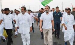 राहुल गांधी ने महाराष्ट्र से शुरू की पदयात्रा