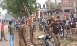 छात्रा की मौत के बाद सड़क पर बवाल-भीड़ ने किया पुलिस पर पथराव
